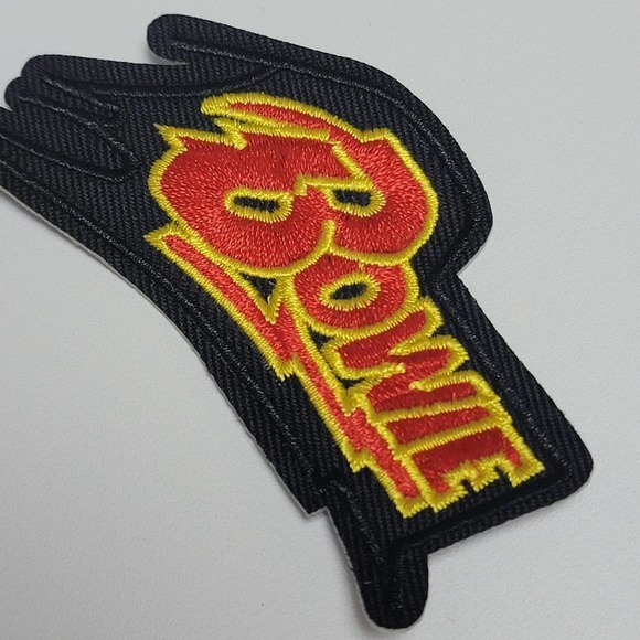 VTG Iron On Patch, Bowie 4" - Picture 2 of 7